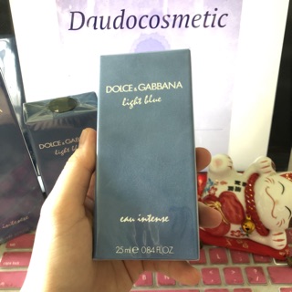 [ fullsize ] Nước hoa D&G Light Blue Eau Intense EDP 25ml - 100ml