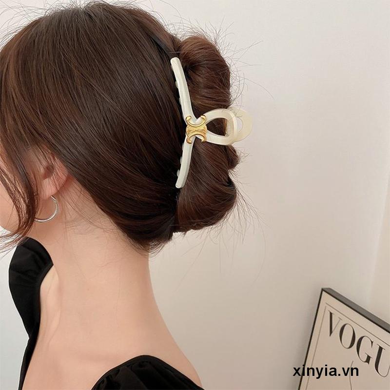 Kẹp Tóc Chữ C Đơn Giản Thời Trang Phong Cách Hàn Quốc kẹp tóc càng cua kẹp tóc hàn quốc kẹp tóc lông