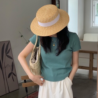 Áo thun tay ngắn cổ tròn dáng ôm thời trang dành cho nữ 50066