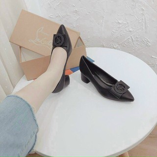 Giày cao gót công sở, gót vuông 5cm