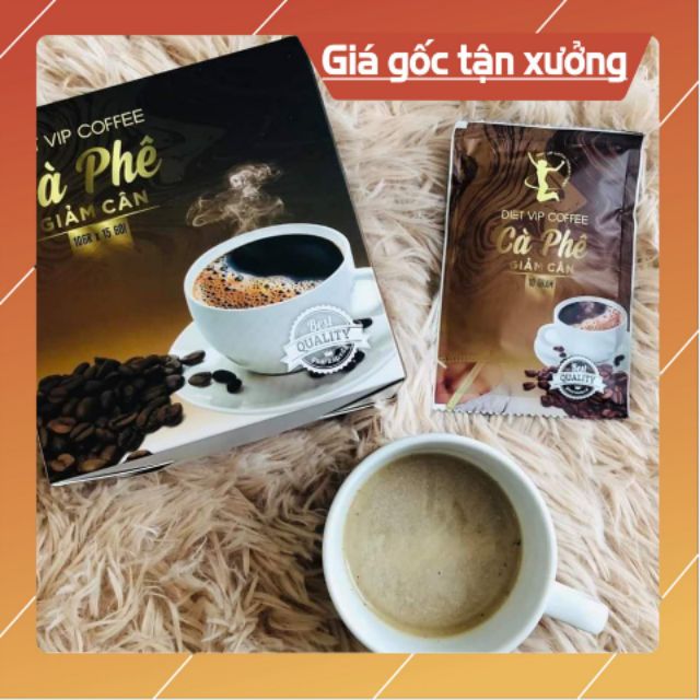 Cà Phê Giảm Cân DIET VIP Hộp 15 gói | BigBuy360 - bigbuy360.vn