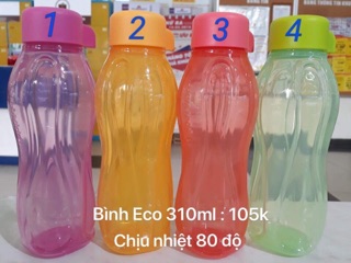 Tupperware - Bình nước eco bottle 310ml