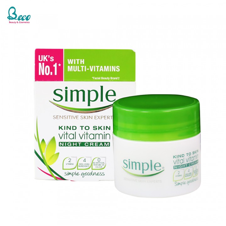 Kem Dưỡng Ẩm Simple Kind To Skin Hydrating Light Moisturiser