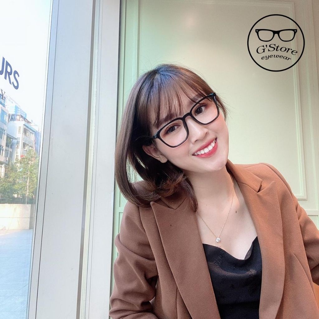 Kính Gọng Cận Mắt Vuông Cá Tính 1529 Gstore