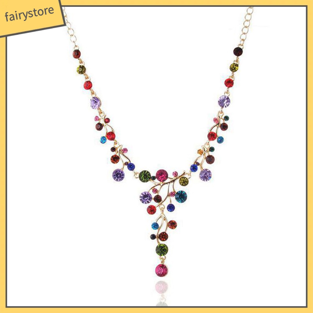 Vòng cổ kiểu chữ Y đính đá thời trang dành cho nữ