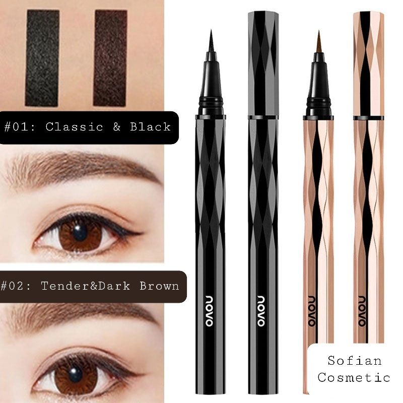 NOVO - Bút kẻ mắt nội địa Trung Novo Ninogan 5201 không lem, lâu trôi, siêu mảnh cho những đường eyeliner hoàn hảo nhất | BigBuy360 - bigbuy360.vn