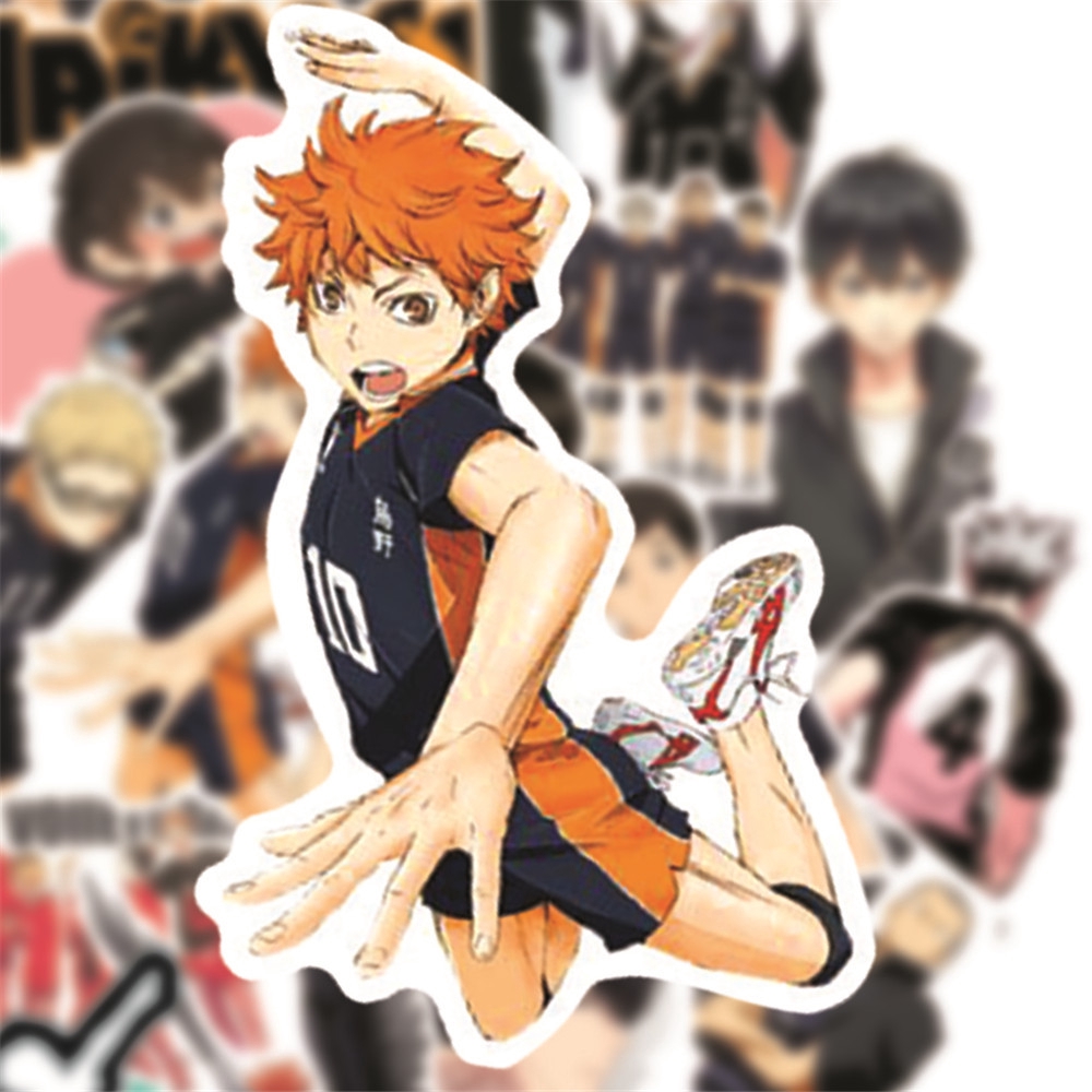 50Pcs/Set ❉ Haikyuu!! Series 04 Stickers ❉ DIY Fashion Waterproof Doodle Decals Stickers