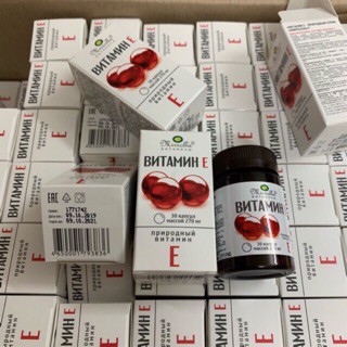 (100% aut) Vitamin E Mirrolla hũ 30 VIÊN - Vitamin E đỏ của Nga | BigBuy360 - bigbuy360.vn