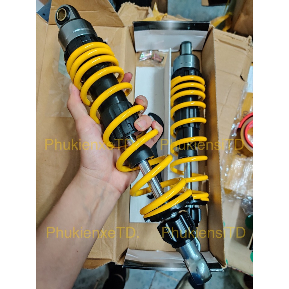 Phuộc OHLINS 1:1 ko bình lắp Dr Wave RSX Sirius Jupiter Taurus Cub Galaxy Win Angel Suviva Magic Elegant Axelo Future Ch