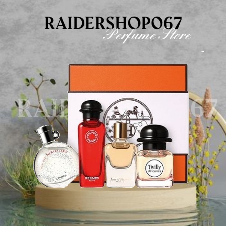 Set nước hoa Hermes Mini 4pcs x7.5ml (Nữ)