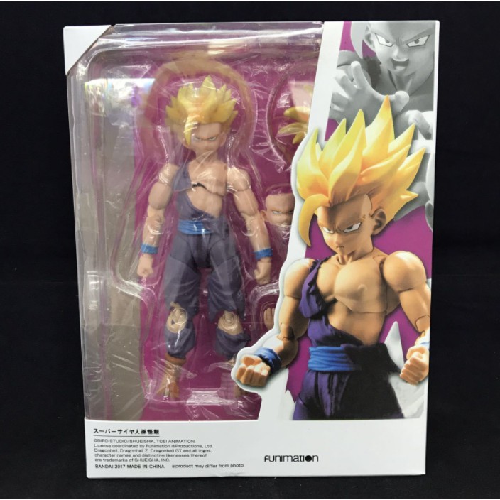 (Hết hàng) Mô Hình Khớp Dragon ball Gohan Saiyan 15cm