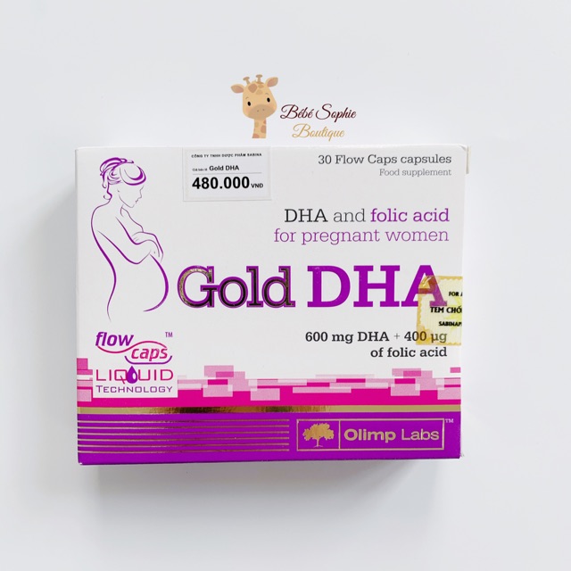 Gold DHA dành cho mẹ bầu và sau sinh