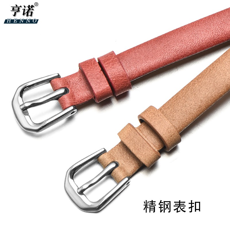 Dây Đeo Bằng Da 8mm Cho Đồng Hồ Fossil Es3077 Es2830