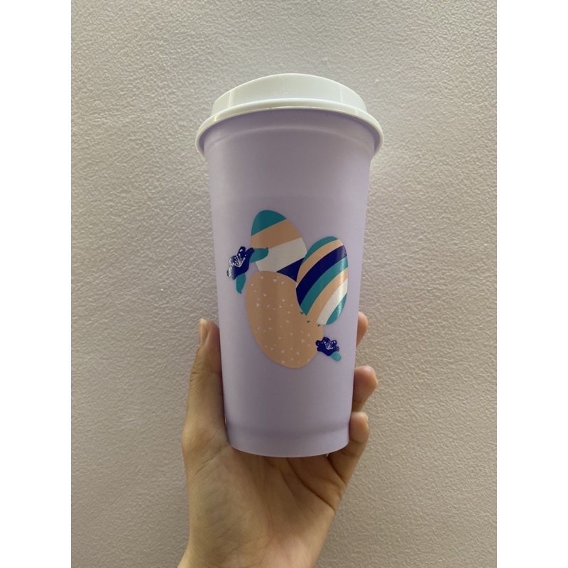 BILL US - Ly nhựa Nước nóng Tái sử dụng Starbucks Siren Reusable hot cup Original