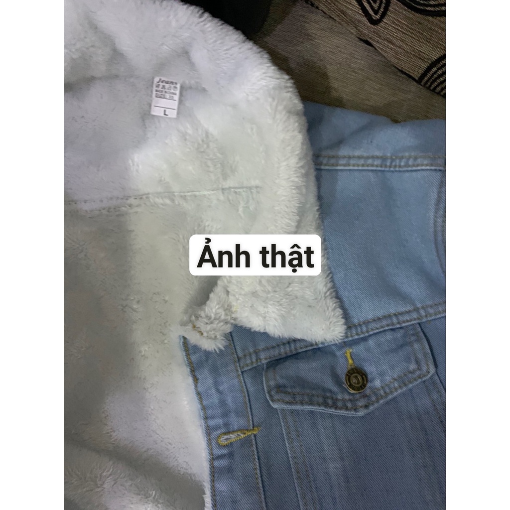 [ẢNH THẬT] Áo Bò Nam Có Lông Bên Trong Áo Siêu Ấm 134 | BigBuy360 - bigbuy360.vn