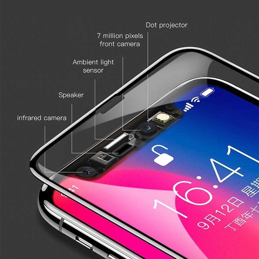 Kính cường lực full màn 20D Cho iPhone 14 13 12 11 Pro Max 7 8 6 6s Plus X Xs XR