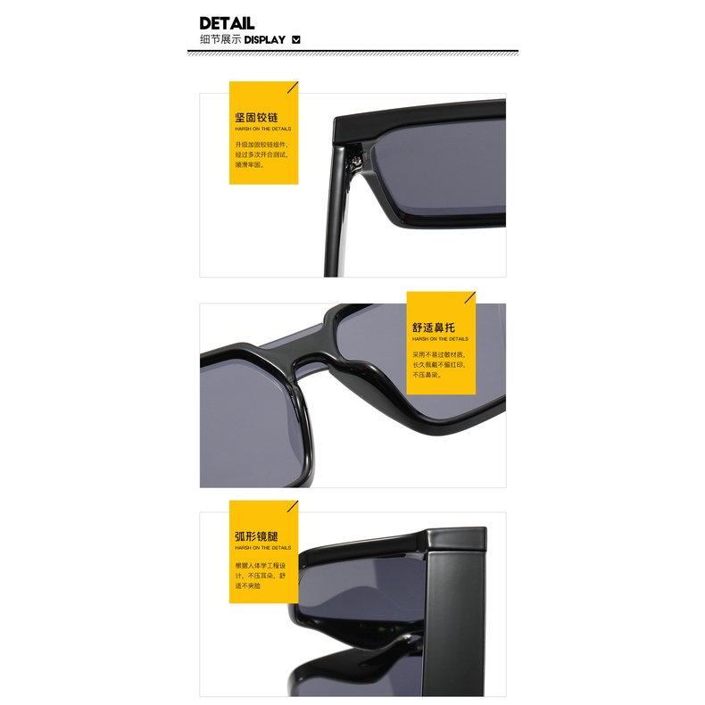 Kính Mát Gọng Lớn Bảo Vệ Mắt Khỏi Tia UV Và Tia UV Dành Cho Nam Và Nữ