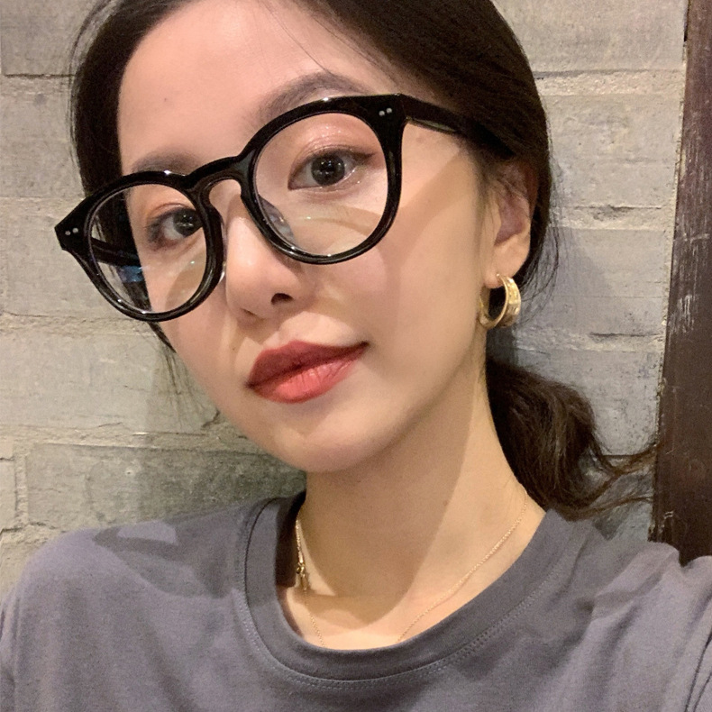 Mắt Kính Gọng Tròn Thời Trang Cho Nữ