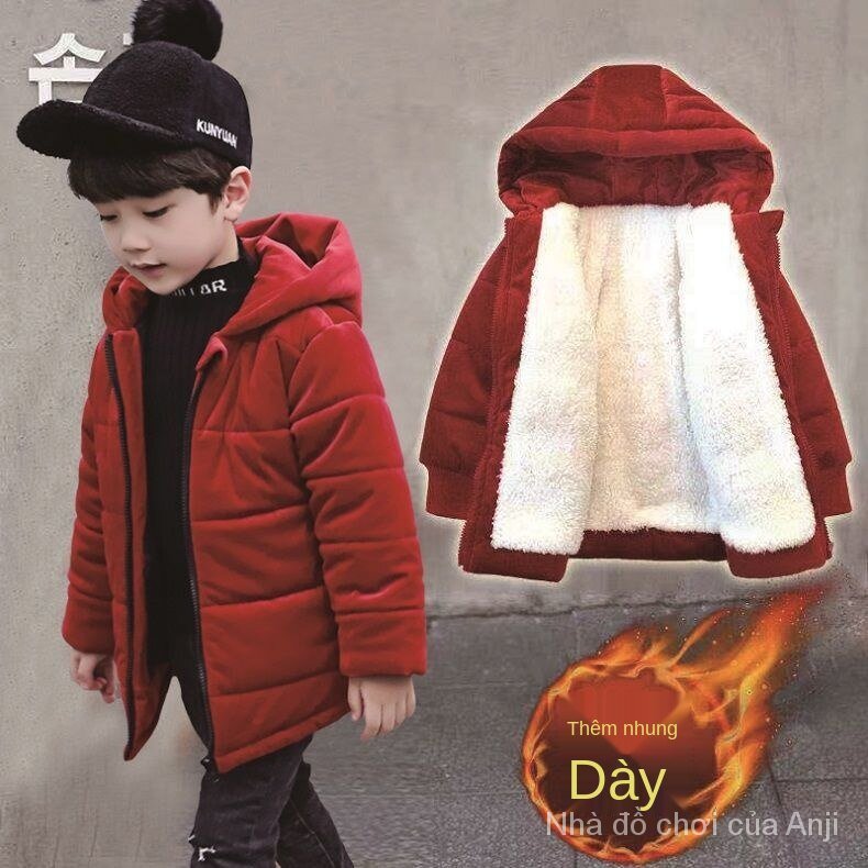 Fall And Winter 2020 Boy Thicker Jacket Boy Cotton Cotton Clothes Baby Boys Winter Clothes