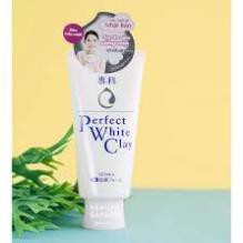 Sữa rửa mặt tạo bọt chiết xuất đất sét trắng Senka Perfect White Clay 120gCHÍNH HÃNG Làm sạch bụi bẩn và bã nhờn