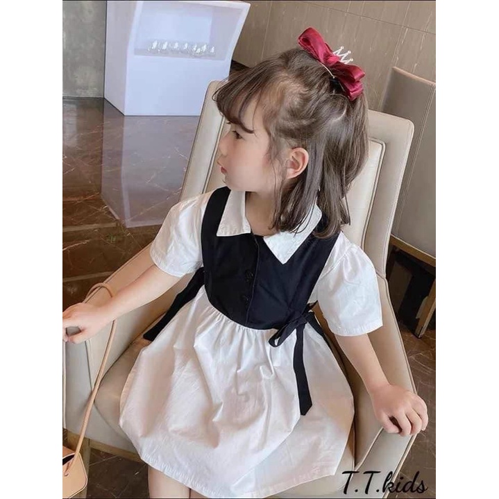 Váy bé gái, đầm bé gái sơ mi GILE SIÊU DỄ THƯƠNG ,Thôi Nôi, Sinh Nhật 8-23kg Angel Baby Thời Trang Thiết Kế
