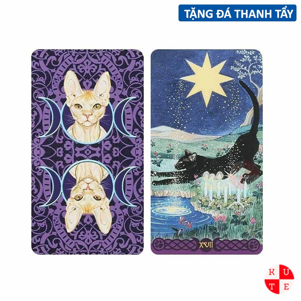 Bài Tarot Of Pagan Cats 78 Lá Bài Bỏ Túi Tặng File Tiếng Anh Và Đá Thanh Tẩy C97