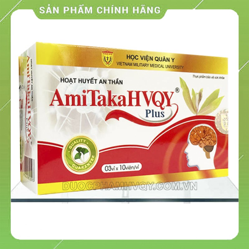 Hoạt huyết an thần AmiTaka Plus - Học viện quân y
