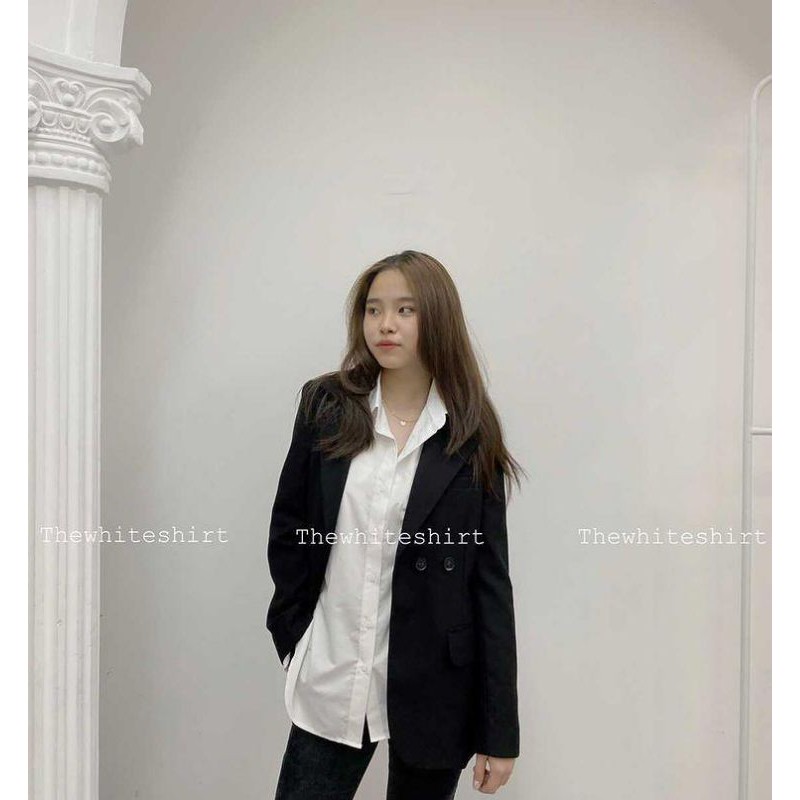 CLARIE BLAZER - áo blazer trẻ trung thanh lịch màu đen