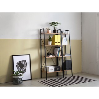 Kệ SÁCH MALMO KHUNG SẮT 4 TẦNG LẮP RÁP SIZE S