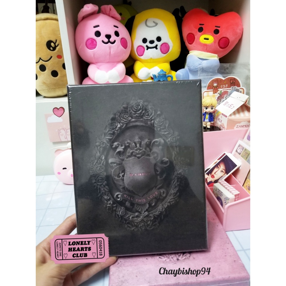 Album Kill this love BLACKPINK (Album ảnh BLACKPINK nguyên seal - Tặng kèm toploader) )