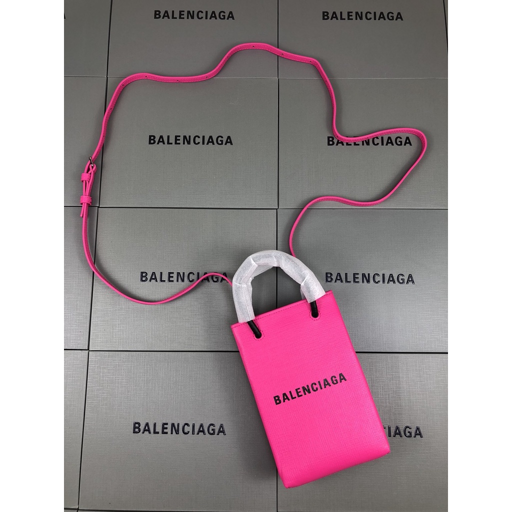 Túi xách đeo chéo nữ da thật Balenciaga kiểu dáng trẻ trung, khác biệt và cao cấp