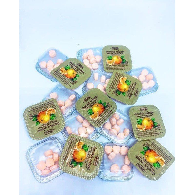 Kẹo Cam vitamin C Thái Lan