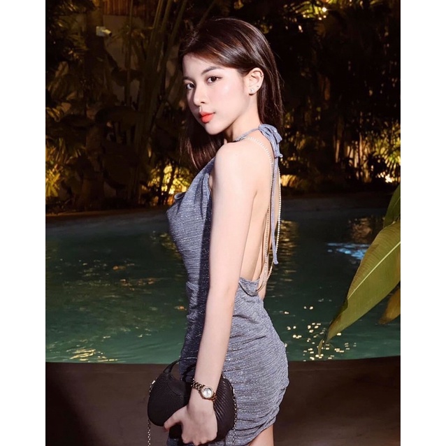 Đầm Sexy Back Chain Dress yn