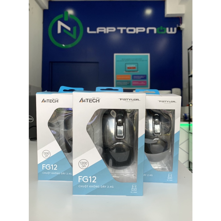 Chuột Không Dây A4TECH FG12 CHÍNH HÃNG|Không Dây 2.4G