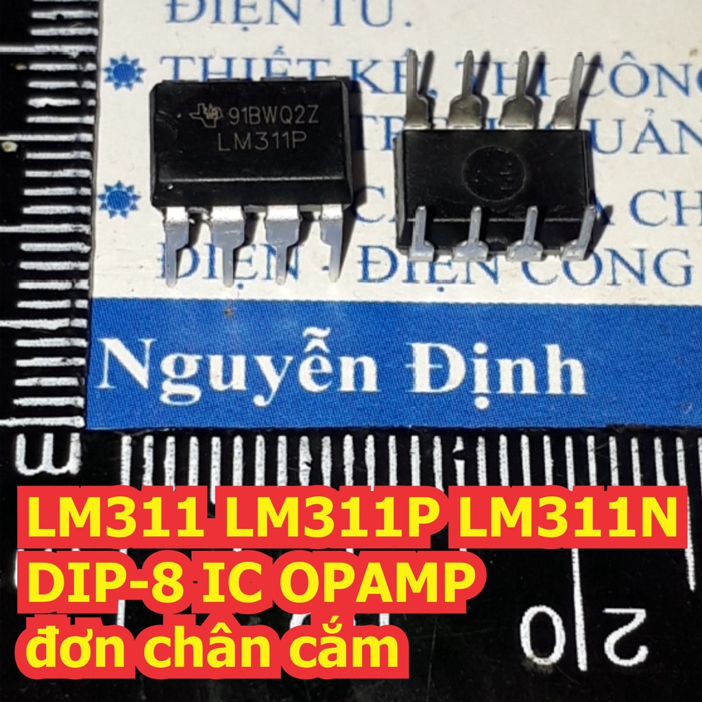 5 con LM311 LM311P LM311N DIP-8 SOP-8 IC OPAMP đơn chân cắm / chân dán kde7032