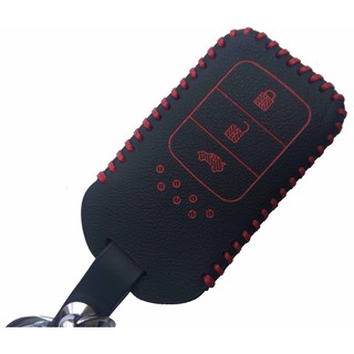 Bao da 3 nút dùng cho chìa khóa smartkey xe hơi Honda