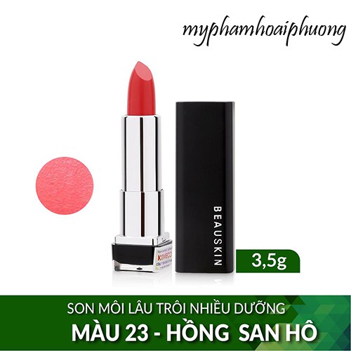 Son lì mềm môi Beauskin Crystal Lipstick Hàn Quốc 3.5g