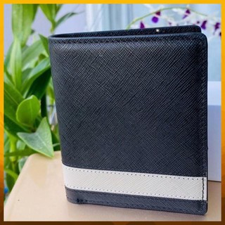 [DA THẬT 100%] Ví da nam, ví dáng đứng Nam Da Bò Thật - nhỏ gọn, da Safiano cao cấp - thời trang OLUX.