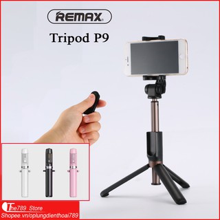 Gậy Selfie Tự Sướng Bluetooth 3 Chân Tripod Remax Tripod P9 - Chụp Hình, Chụp Ảnh, Quay Phim  Cao Cấp