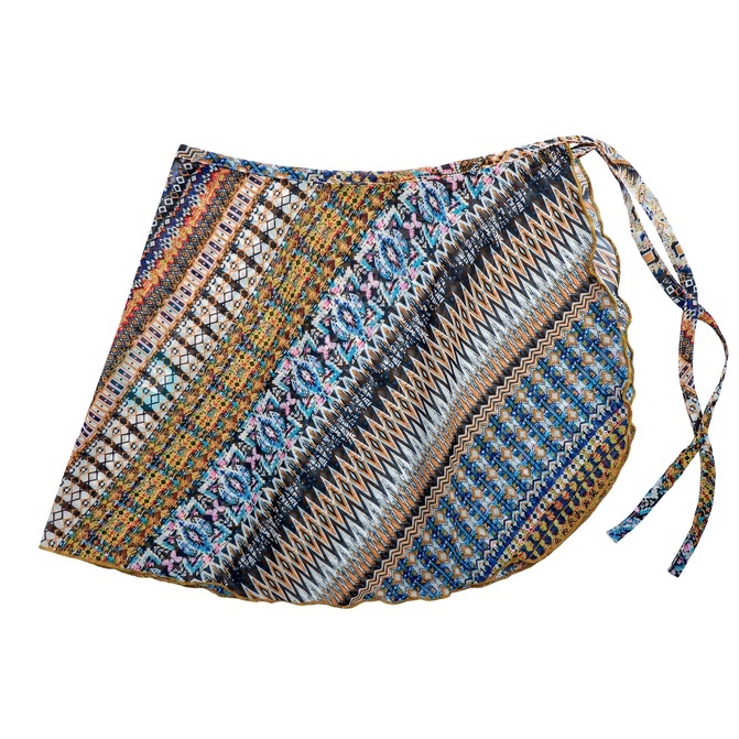 BOLD BIKINI Chân váy bikini quấn eo hoạ tiết