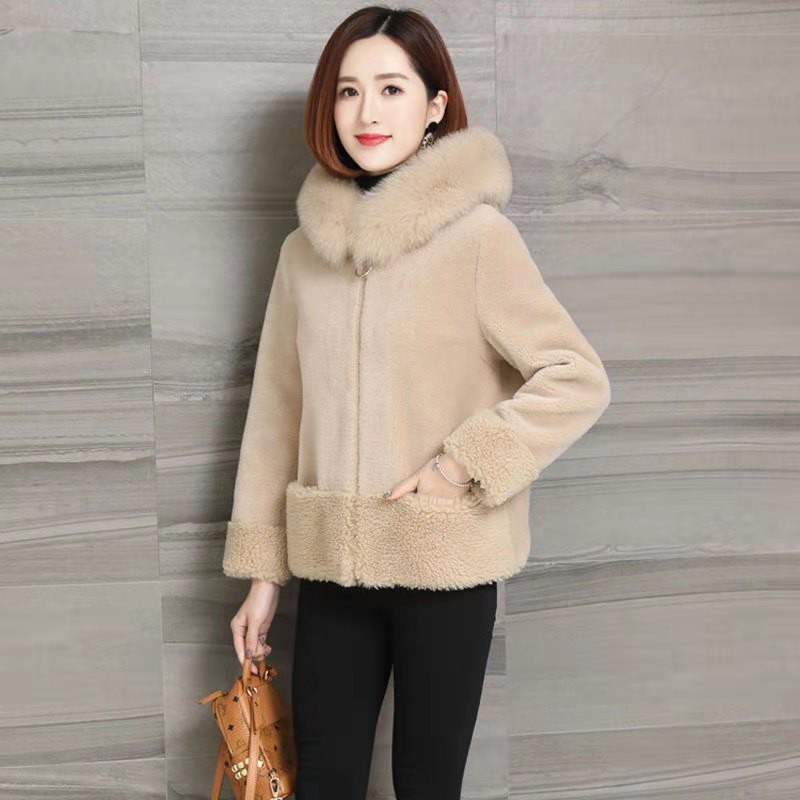 (TK012)Áo khoác lông màu sắc đơn trung tính mũ liền rộng ấm áp đón đông về siêu đẹp | BigBuy360 - bigbuy360.vn