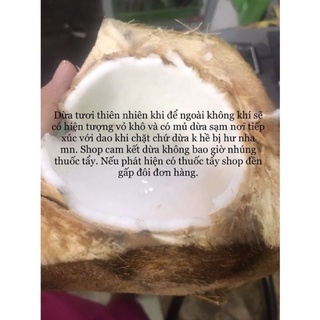 (Hoả tốc) DỪA XIÊM - DỪA TA Bến Tre.