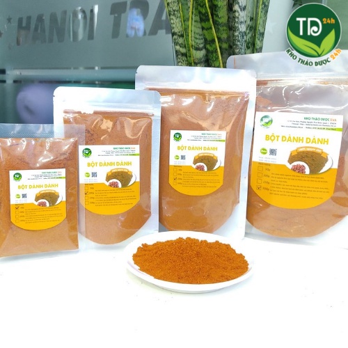 Bột Dành Dành – bột tạo màu tự nhiên dùng làm xôi và bánh 50g/100g