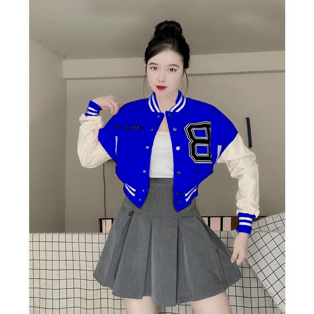 Áo Khoác Ngoài Nữ Kiểu Croptop Chất Nỉ Mềm logo Chữ B Phù Hợp Mặc Nhà, Đi CHơi Che Nắng Tốt [NEW UNISEX]