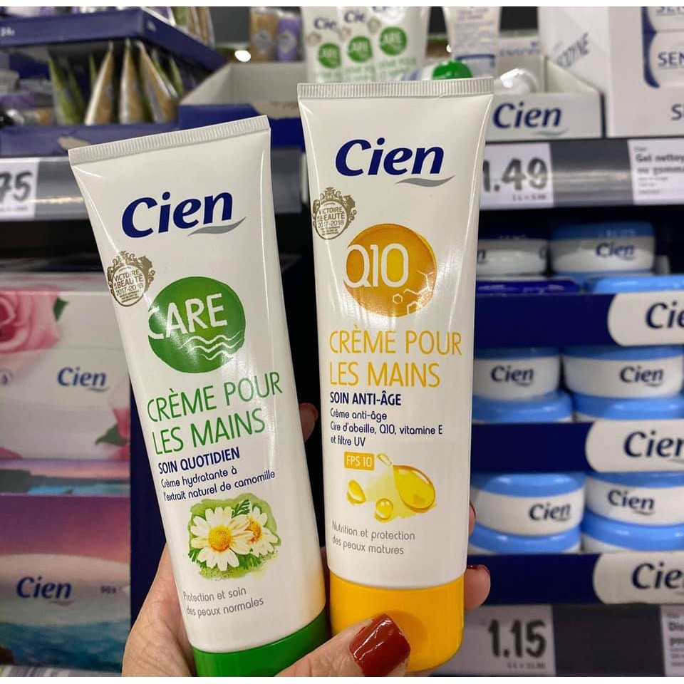 [PHÁP]  KEM DƯỠNG DA TAY CIEN CỦA PHÁP125ml