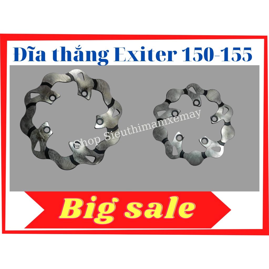 Cặp đĩa thắng Gralfer dùng cho xe Exiter 150-155