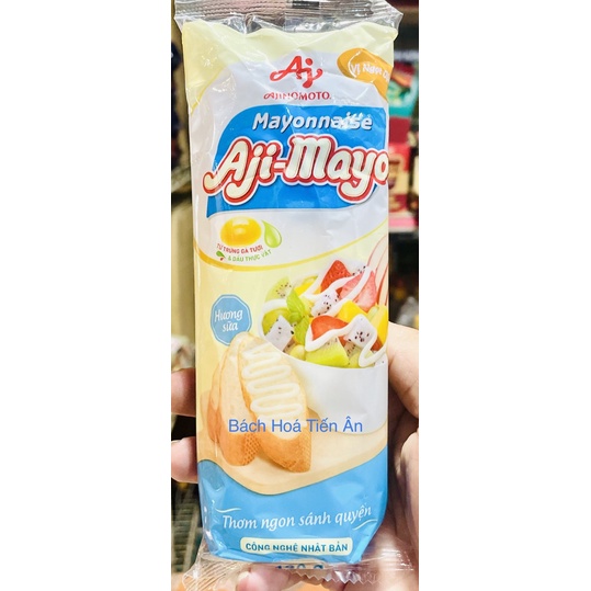 Sốt mayonnaise Aji-mayo Ajinomoto chua béo chai 130g
