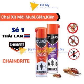 Bình Xịt Mối,Muỗi,Gián Và Các Loại Côn Trùng ChainDrite Thái Lan 600ml - An Toàn Cho Người Sử Dụng