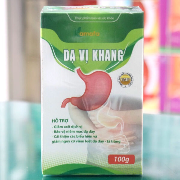 Dạ Vị Khang - hỗ trợ làm giảm axit dịch vị, bảo vệ niêm mạc (hộp 1 lọ 100g)