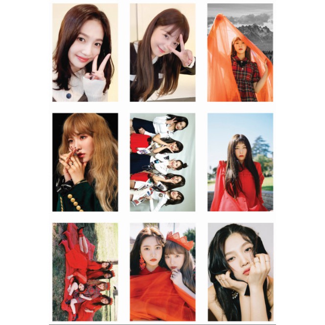 Lomo card ảnh nhóm Red Velvet update Twitter Full 63 ảnh